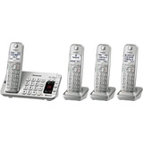 Sistema Telefónico Panasonic, 4 Teléfonos Inalámbricos