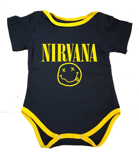 Body De Bebe Nirvana Cobain Rock |de Hoy No Pasa| 