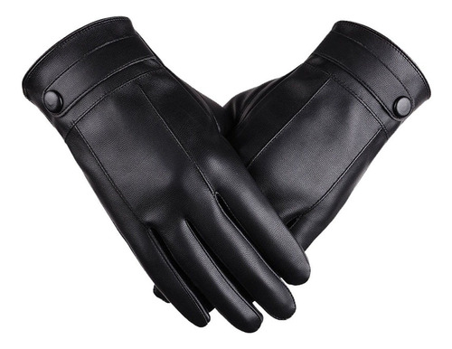 Guantes De Invierno Para Adultos, Cálidos, Piel Sintética, N