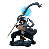 Action Figure Barba Branca One Piece Edward Newgate Com Led