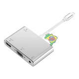 Hub Adaptador Hdmi/vga/av Cabo iPhone iPad Air Mini 3.5mm