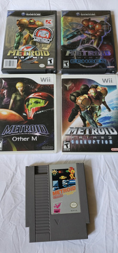 Metroid Wii Nes Gamecube Saga Metroid 