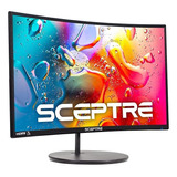 Monitor Led Curvo Sceptre, 24 Pulgadas, Gamer, Full Hd, 1080