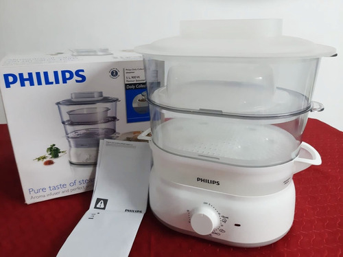 Vaporera Arrocera Con Potenciador De Sabor Philips Hd9115-5l