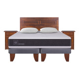 Cama Europea King Cic Ortopedic + Set Milán + Almohadas