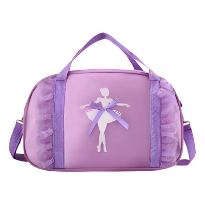 A. Bolso Bandolera For Danza Ballet For Niños, Púrpura Pi