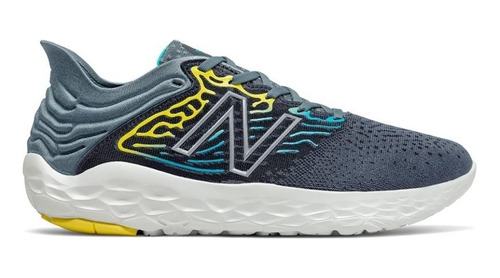 Zapatillas New Balance Hombre Fresh Foam Gris Azul