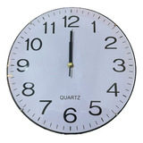 Reloj De Pared Grande 30cm Silencioso Moderno Quartz Clasico