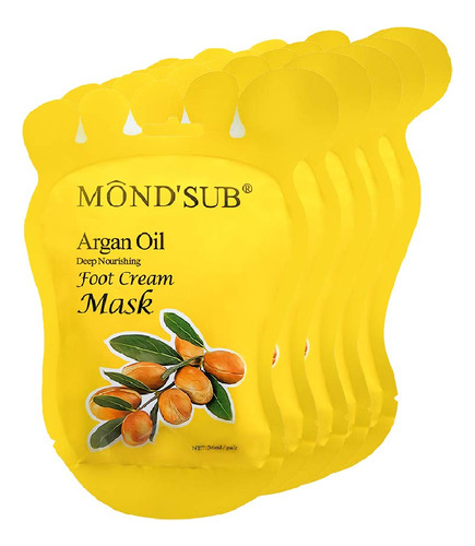 Mascarilla Hidratante Para Pies Argán Oil Mondsub