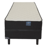 Sommier 1 Plaza Espuma Espuma 80x190cm Foam Center Color Negro