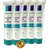 Crema Manos Aloe Vera Guante De Silicona Hnd. Pack 5 Unid.