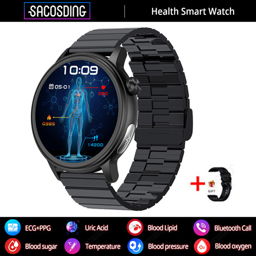 Smartwatch Hombre Bluetooth Llamada Ecg Reloj Inteligente