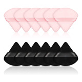 Esponjas Maitys, Triangular, Set De 12 Borlas P/ Maquillaje