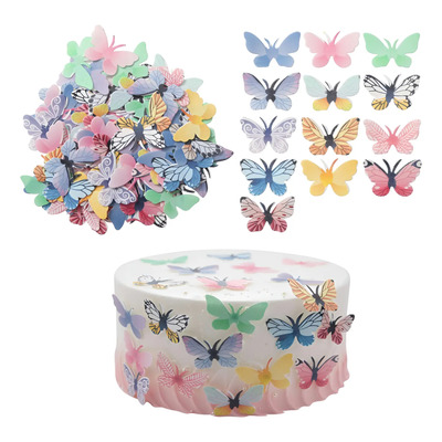 72 Piezas De Adornos Comestibles Para Magdalenas Con Mari...