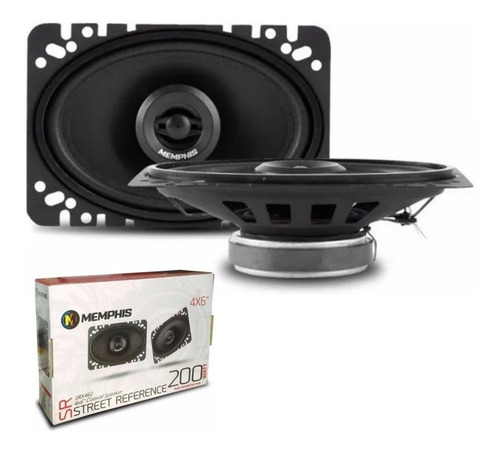 Bocina Memphis 4x6 200 Watts Srx462 25 Rms 2 Vías 86db 86db 