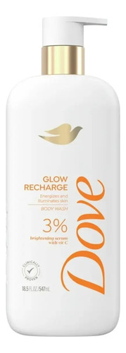 Dove Exfoliating Glow Recharge Women's Body Wash 18.5 Oz