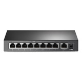 Switch Tp-link Tl-sf1009p 9 Puertos 10/100 8 Port Poe+