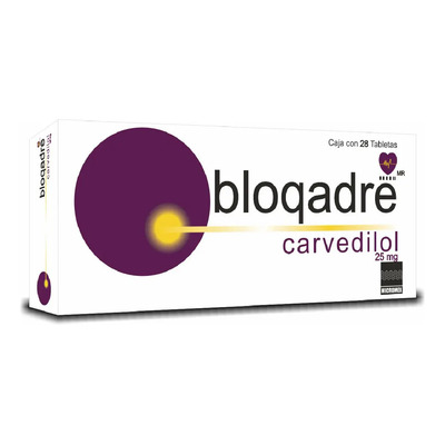 Bloqadre Tableta 25 Mg, 28 Tabletas | Envío gratis
