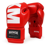 Luva De Boxe E Muay Thai Mxm Red - Maximum