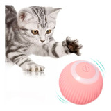 Pelota Interactiva Para Gatos: Juguete Usb Automático