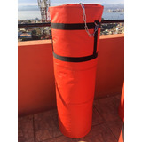 Caja Con Saco De Box Muay-thai Vacío 180cms. Envío Gratis