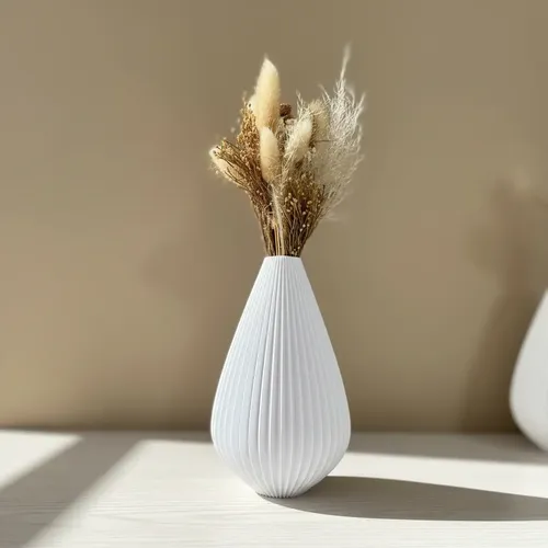 Florero Jarrón Nórdico Gota Deco Moderno