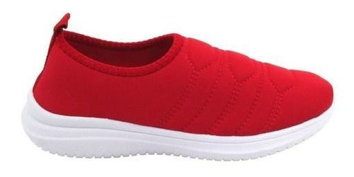 Tênis Feminino Meia Calce Fácil Academia Super Leve Slip On