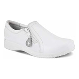 Tenis Sueco Blanco Liso Dr Scholls Loafer Cierre 6507