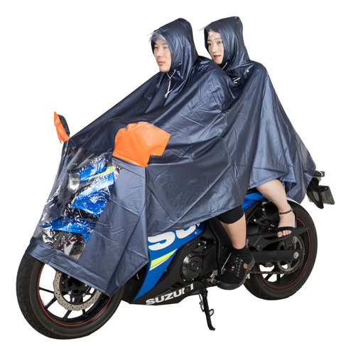 Chubasquero Impermeable De Pvc Para Motociclistas, Poncho Pa