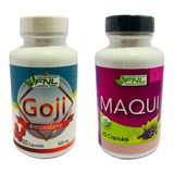 Pack Goji Berry+ Maqui 2 Frascos. Antidiabetes - Quema Grasa