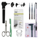 Rena Glance Sobrancelha E Kit Materiais De Designer Completo Cor Loiro Escuro