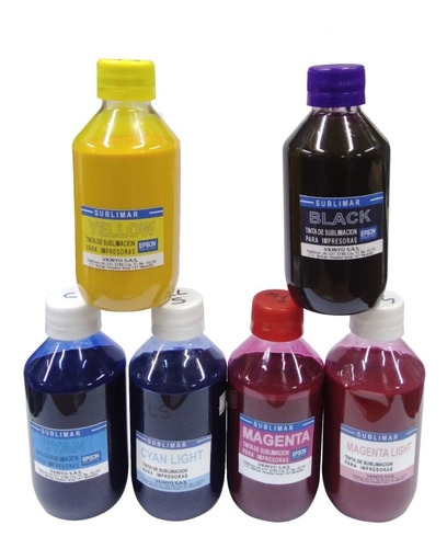 Tinta Para Sublimar En Epson,hp,canon,lexmark,brother Medell