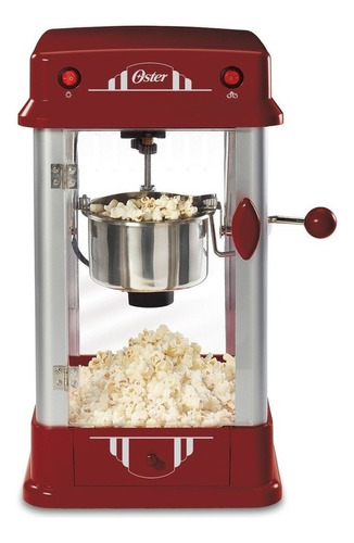 Máquina De Palomitas Oster Fpstpp7310 Roja 370w 127v Color Rojo