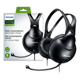 Fone Headphone Philips Gaming Shm1900/00 Com Microfone Preto