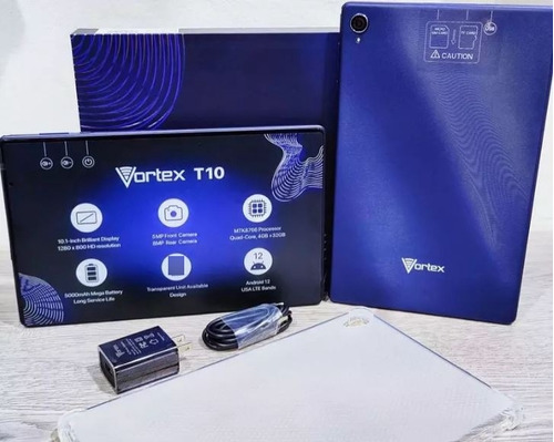 Tablet Con Funda Vortex T10 Pro+  Red Móvil 64gb 4ram Barata