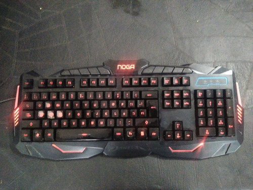 Teclado. Gamer Noga Usb Retroiluminado 