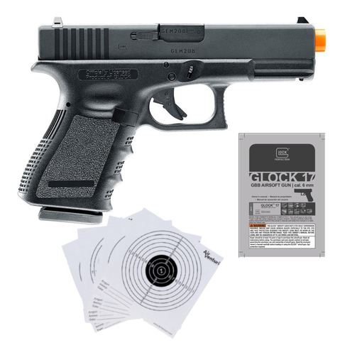 Airsoft Glock 17 Gen 3 Blowback Gbb 6mm Xchws  C