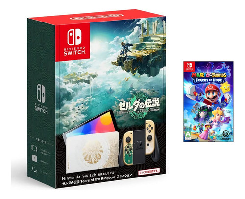 Nintendo Switch Zelda Tears Of The Kingdom +  Mario+rabbids