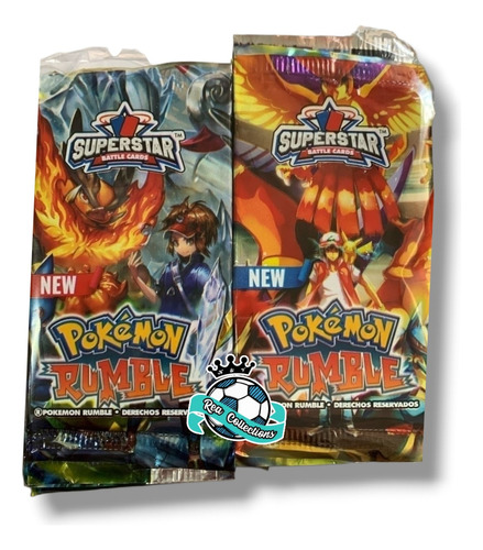 150 Sobres Pokémon Rumble Tarjetas De Combate +6 Poster 2023
