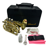 Trompeta Pocket Stewart Bb Key Nb6500l Trumpet De Bolsillo