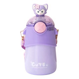 Botella Termo Infantil Cute Kawaii Acero Antiderrame Sorbete