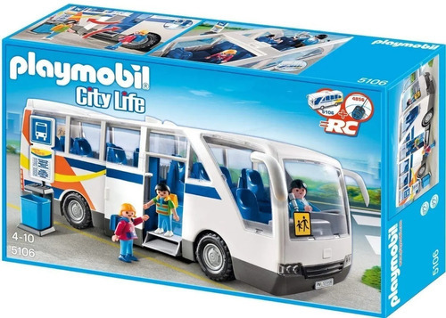 Colectivo Autobus Escolar Bus Playmobil 5106 Playlgh