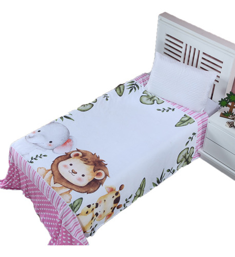 Mantinha Soft Cobertor Infantil Solteiro 2,20x1,55