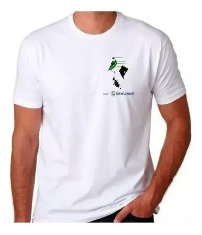 Camisa Camiseta Uniforme Escolar Estadual Do Rio De Janeiro