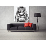 Cuadro Moderno Canvas, Chango Astronauta