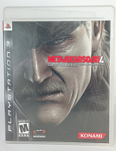 Juego Fisico Metal Gear Solid 4 Seminuevo Ps3 