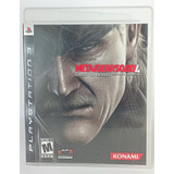 Juego Fisico Metal Gear Solid 4 Seminuevo Ps3 