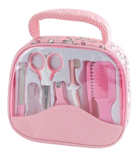 Set Cuidado Bebé Manicure 7 Pcs + Bolso Viaje