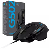Mouse Logitech G502 Hero 910-005550 Rgb Sensor Optico Gamer