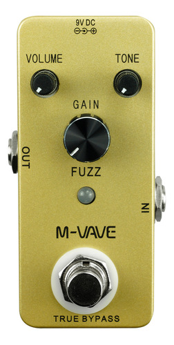 Pedal De Efectos Fuzz Pedal Shell Effect Bypass M-vave Alloy